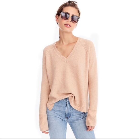 J. Crew Sweaters - J.Crew V-Neck Super Soft Yarn Hi-Lo Sweater